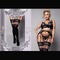 Панчохи Ballerina's Secret з широкими мереживними манжетами, чорні, XL
