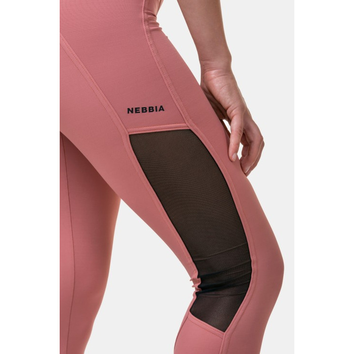 Легінси High Waist & Mesh Leggings 573 Old Rose Roze