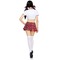 Костюм школярки Miss Prep School Leg Avenue, 4 предмети, червоний, M/L