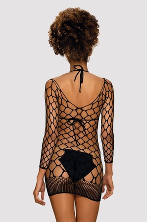 Сукня сітка Obsessive D606 black S/M
