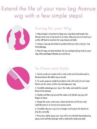 Перука яскраво руда з ефектом омбре Leg Avenue Ombre, розмір O/S, довжина 60 см