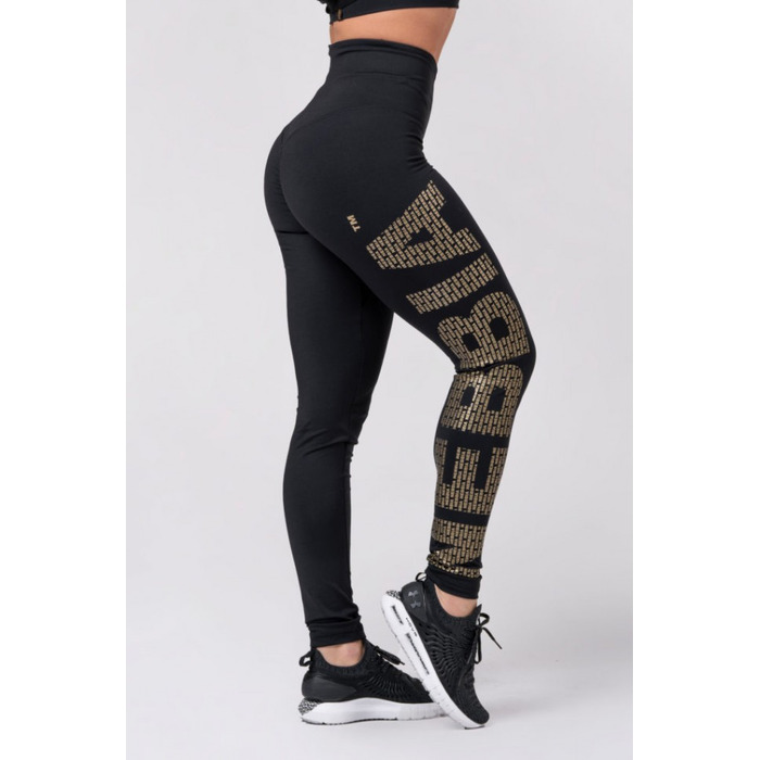 Легінси Gold NEBBIA print leggings 827 Black