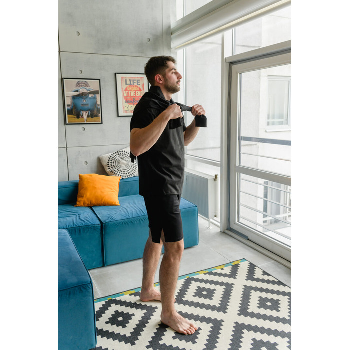 Комплект-трійка Світшот + Футболка приталена + Шорти