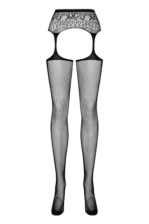 Панчохи з поясом Garter stockings S307 XL/XXL