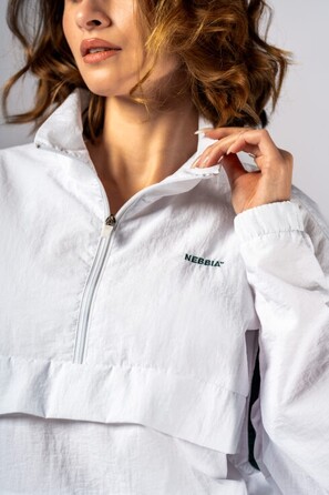 Куртка-Анорак жіноча Nebbia Clubhouse Half-Zip Top CLUB D’OR White 644
