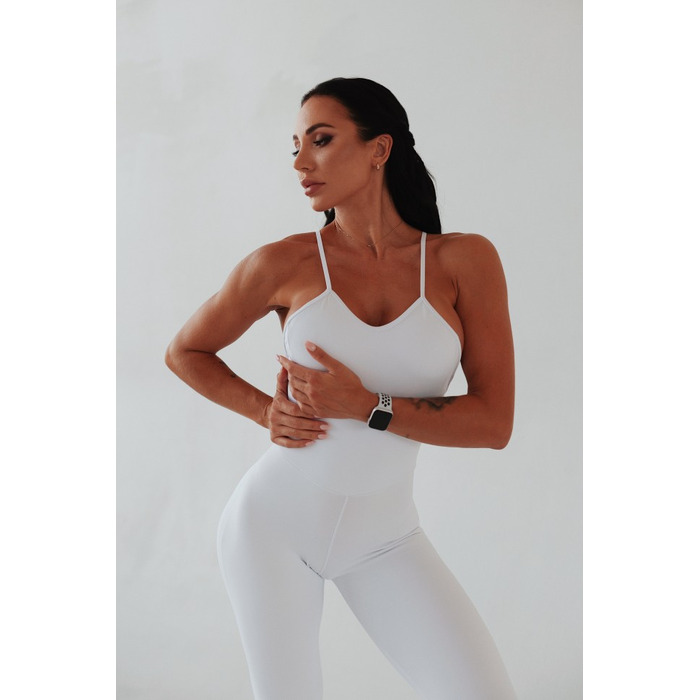 Комбінезон Fitzona WHITE ROMPER WITH CROSSED ON BACK