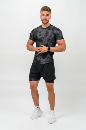 Футболка Nebbia Camouflage Compression T-shirt Function Black 340 Camo