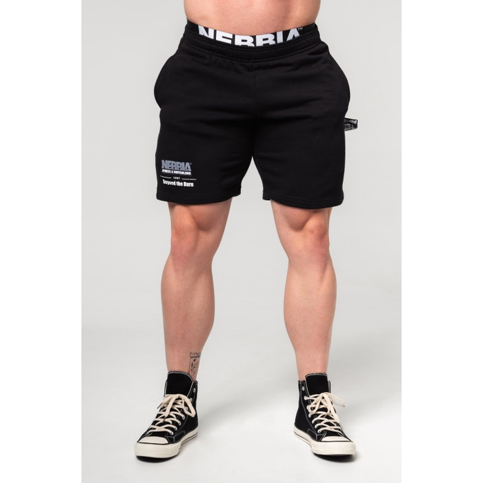 Шорти Nebbia Gym Sweatshorts GYM BRO Black 352