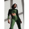 Жіноча кофта Fitzona GREEN JACKET WITH ZIPER на блискавці