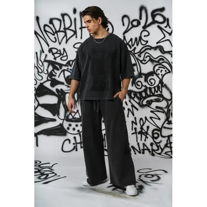 Футболка NEBBIA x Sexsdreams Men’s Oversized Tee Black 809