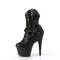 Чоботи Pleaser Adore-1029RS *7 дюймів на підборах, 2 3/4 дюйма з прикрасою PF RS, блискавка збоку, чорні