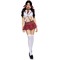 Костюм школярки Miss Prep School Leg Avenue, 4 предмети, червоний, XS