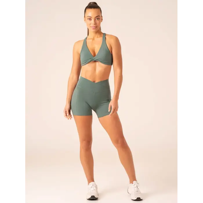 Топ Ryderwear Momentum Twist Sports Bra - Forest Green