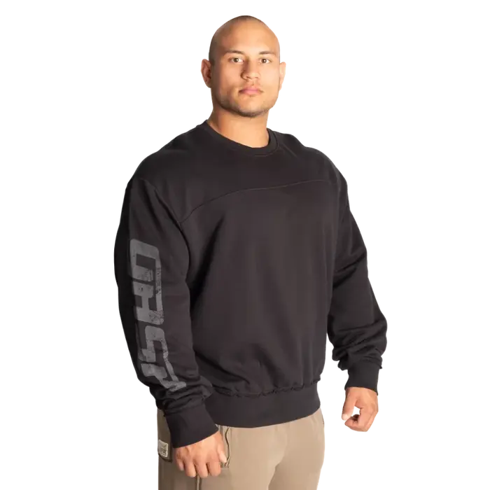 Світшот у стилі ретро GASP Throwback Sweater 221067 Black