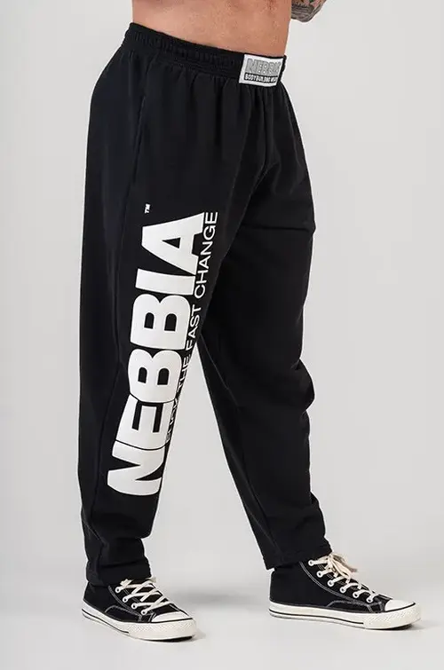 Штани Nebbia Iconic Sweatpants BEAST MODE-ON Black 198