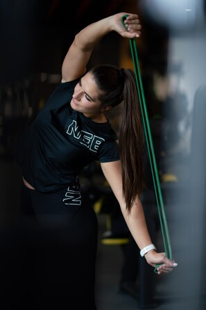 Футболка FIT Activewear Functional T-shirt with Short Sleeves Black 440