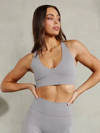Топ Ryderwear NKD Embody Sports Bra - Steel Grey