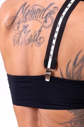 Купальний топ Nebbia Bikini top bandeau 672 Black