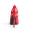 Туфлі-човники Pleaser Sexy-20 *5 дюймів на підборах із загостреним носком, червоні