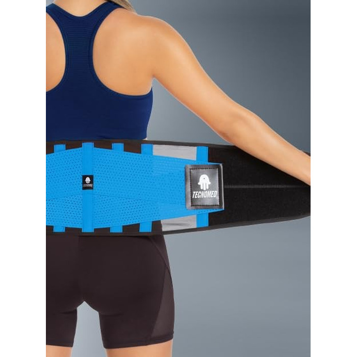 Пояс Tecnomed Fitness Belt Body Shaper 615762 Blue