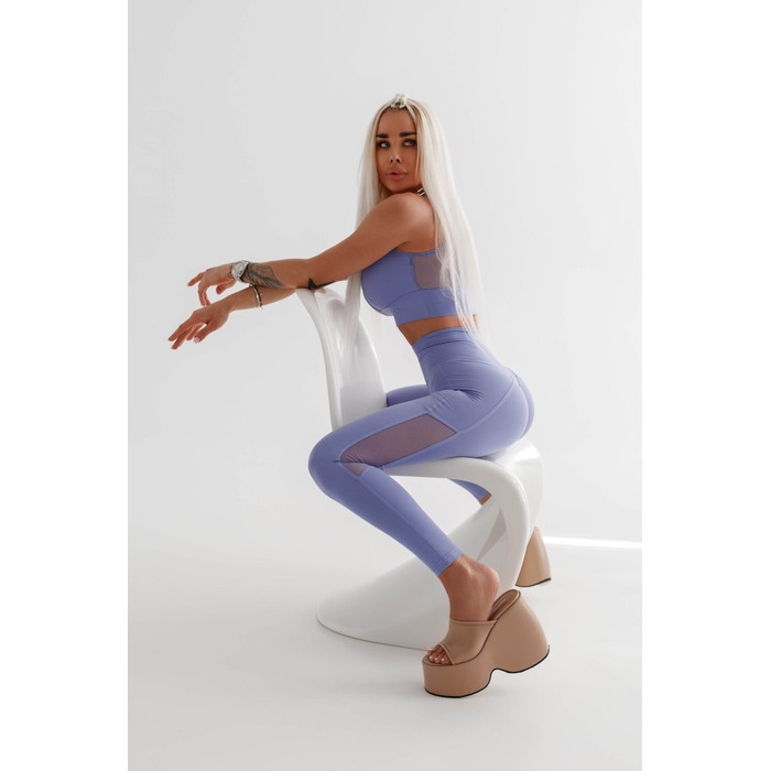 Топ Medium-Support Mesh Sports Bra PERFORMANCE Light Purple 477