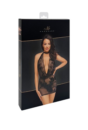 Плаття, F313 Noir Handmade Mythos з візерунком, чорне, розмір M