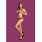 Боді Obsessive Darkie crotchless Teddy black S / M