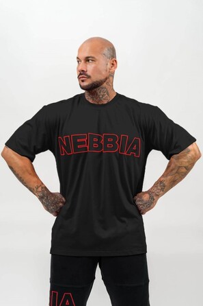 Футболка Nebbia Loose T-shirt LEGACY Black 711