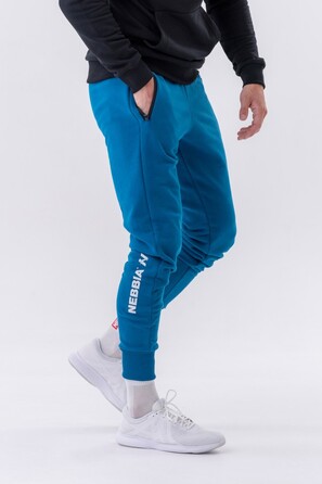 Штани Slim sweatpants with zip pockets 'Re-gain” 320 Blue