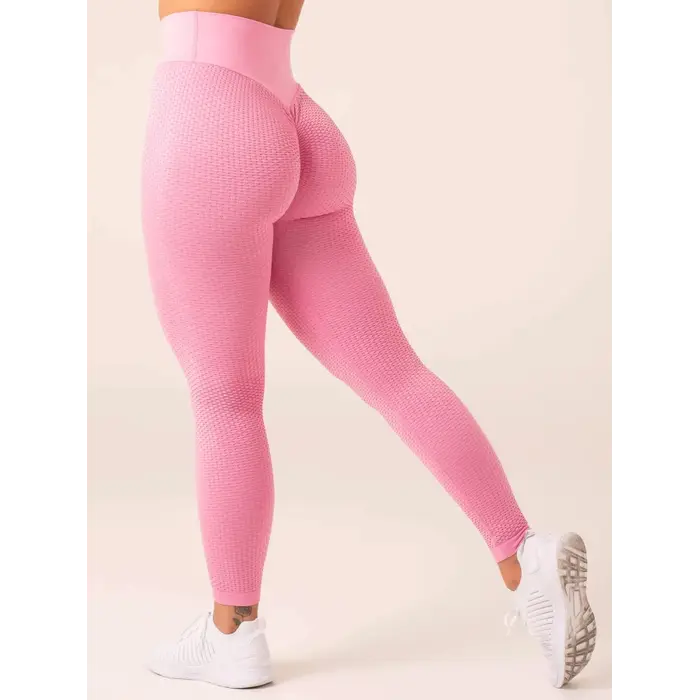 Легінси Ryderwear Honeycomb Scrunch Seamless Leggings - Candy Pink