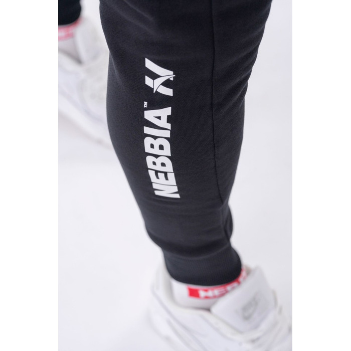 Штани Slim sweatpants with zip pockets 'Re-gain” 320 Black