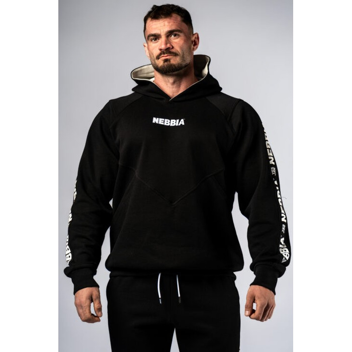 Худі чоловіча Nebbia Training Hoodie HERO Black 300