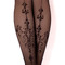 Панчохи самофіксуючі Ballerina's Secret з декоративною вишивкою, L/XL