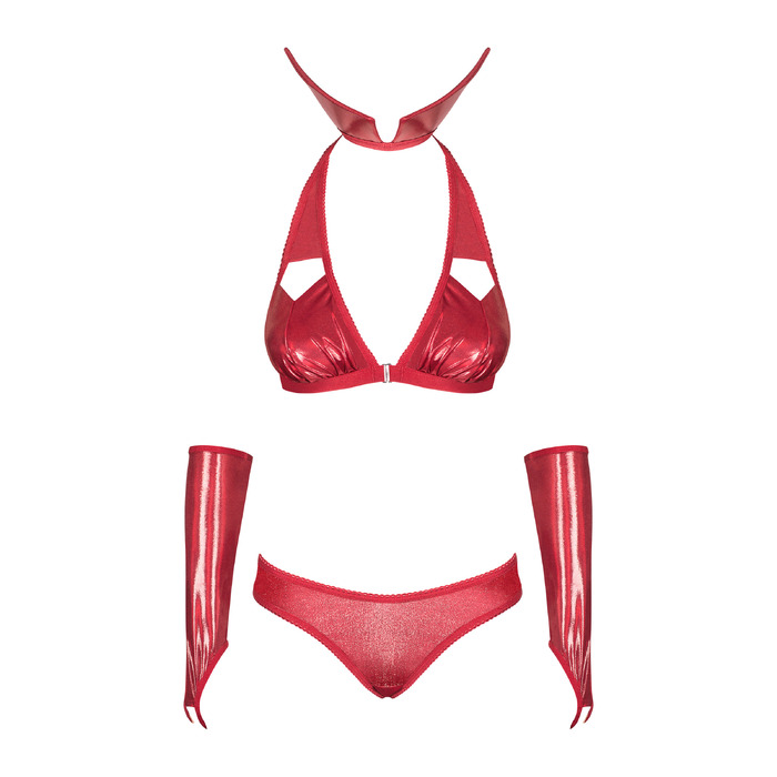 Ігровий Костюм Вампірші Obsessive Vampines Red S / M