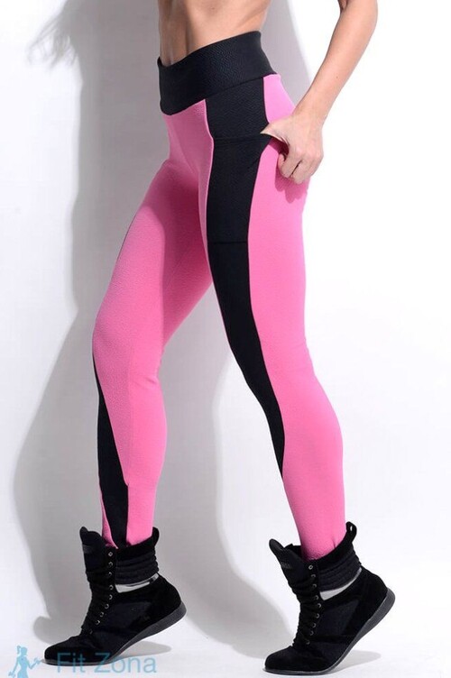 Легінси Superhot Pink/Black CAL1396