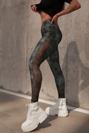 ЛЕГIНСИ ECO CAMO GREEN MESH LEGGINGS 'BREATHE' CAMO GREEN 400