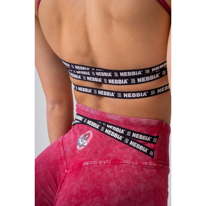 Легінси Nebbia Washed High Waisted Leggings LEGACY Red 777