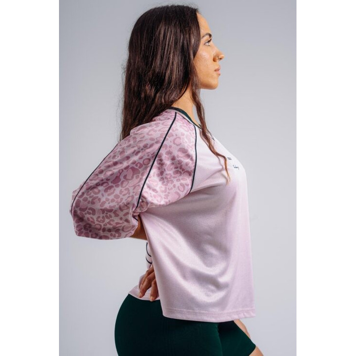 Футболка Nebbia Oversized T-Shirt '97 PRIMAL Pink Leopard 862