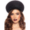 Офіцерський капелюх Festival Officer Hat від Rhinestone Leg Avenue, чорний
