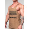 Майка Nebbia Washed-off Oversized Stringer MAX OUT Light Brown 359