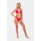 КУПАЛЬНІ Nebbia ТРУСИКИ HIGH CUT V-SHAPE BIKINI BOTTOM PINK 456