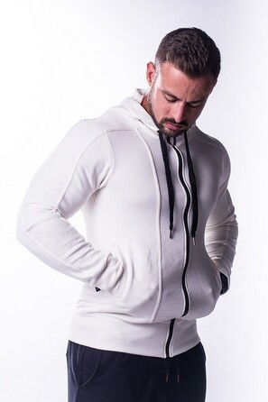 Спортивна кофта Nebbia AW ZIP UP HOODIE 720 cream