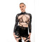 VEIL sleeves Black mesh_ чорна сітка