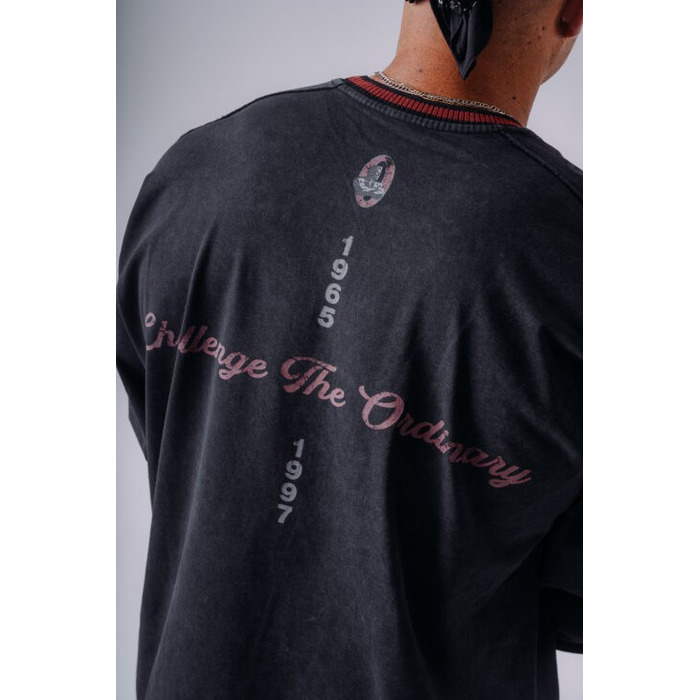 Лонгслів чоловічий NEBBIA x Olympia Long Sleeve T-Shirt Black 952