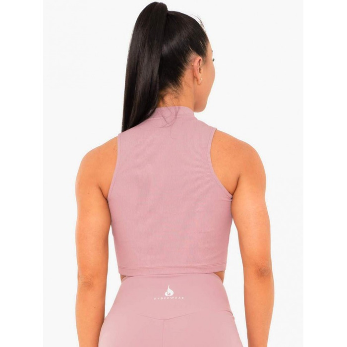 Майка RW Ribbed Cropped Tank Mauve