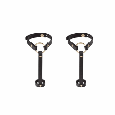 Браслеты на запястье и палец MAZE Bijoux Indiscrets черные, OS