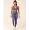 Топ Ryderwear Lift Rib Seamless Halter Sports Bra - Denim Blue