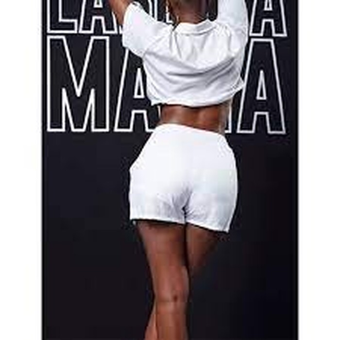 Шорты SHORTS White And Silver Caribe