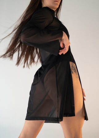 Плаття з сіточки для полденс