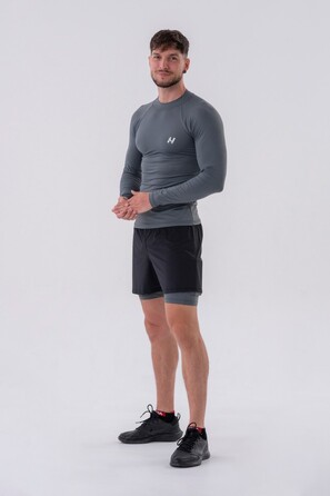 Лонгслів Functional T-shirt with long sleeves 'Active” GREY 328